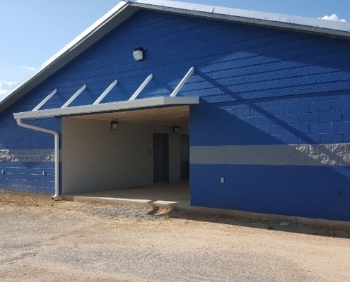 School Gym Awnings | Gulfport Aluminum Awnings