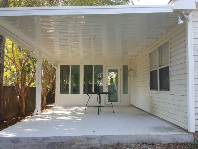 Patio Cover Sunroom Combo