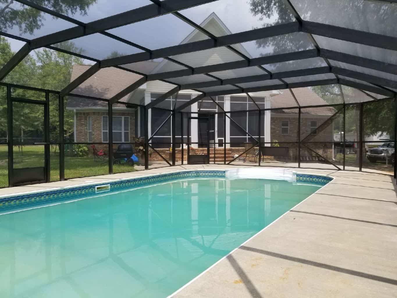 Pool Enclosure builder Mobile, AL