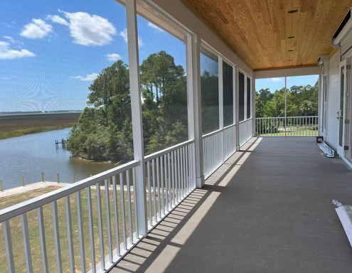 A Screened Balcony | Sunrooms