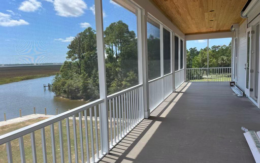 A Screened Balcony | Sunrooms